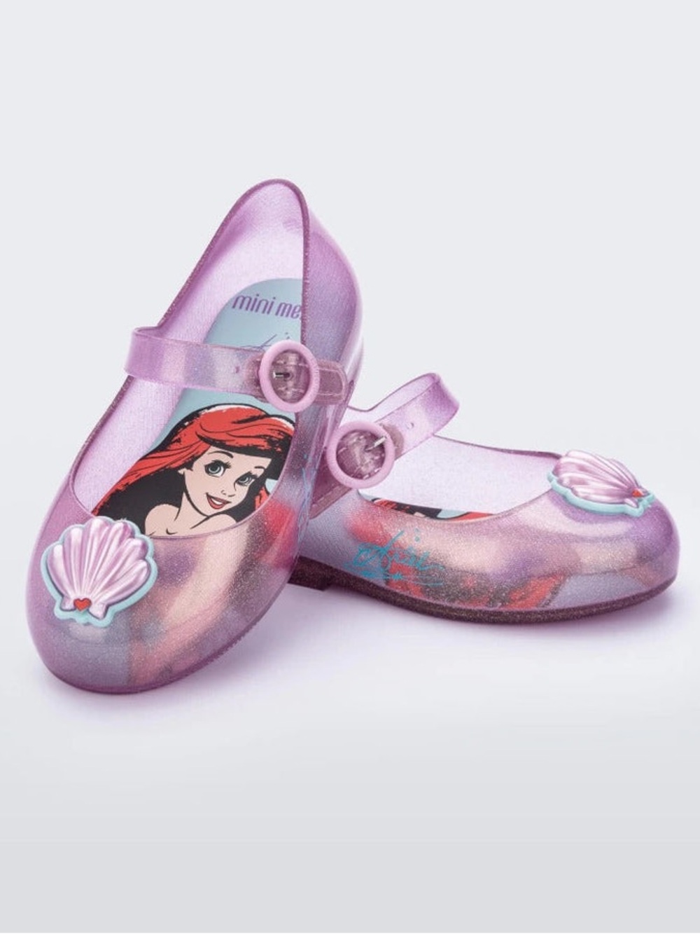 Mini Melissa Sweet Love Princess shoes - Ariel